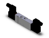 SMC VFS2320-5D-02N Valve Dbl Solenoid Body Pt