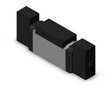 SMC VFS3200-1F Valve Dbl Plug-In Base Mount