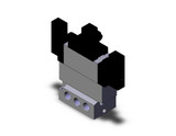 SMC VFS5610-5DZ-04 4/5 Port Solenoid Valve