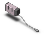 SMC VQ7-6-FG-S-3ZRSC 4/5 Port Solenoid Valve
