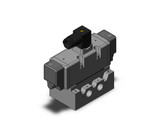 SMC VQ7-8-FG-D-3ZRA03 4/5 Port Solenoid Valve