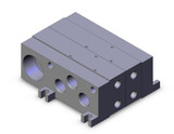SMC VV5FS3-01T-021-02 Vfs Valve Manifold