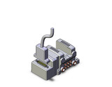 SMC VV5QC11-03C4FD1-S 4/5 Port Solenoid Valve