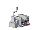 SMC VV5QC21-03N7FD1-S Vqc Manifold