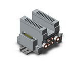 SMC VV5Q21-02N7FU0-DS Vv5Q Manifold