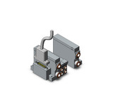 SMC VV5Q21-04N7FU2 4/5 Port Solenoid Valve