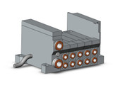 SMC VV5Q21-05N7L2 4/5 Port Solenoid Valve
