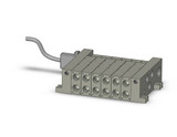 SMC VV5Q41-0603TFD2 Mfld, Plug-In, Vq4000
