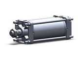 SMC CDA2B100-150Z Air Cylinder, Tie Rod