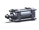 SMC CDA2B40TF-25Z Air Cylinder, Tie Rod
