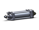 SMC CDA2D40TN-100Z Air Cylinder, Tie Rod