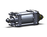 SMC CDA2D63TN-50Z Air Cylinder, Tie Rod