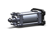 SMC CDA2G63-75Z Air Cylinder, Tie Rod