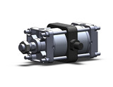 SMC CDA2T100-100Z Air Cylinder, Tie Rod