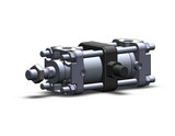 SMC CDA2T40-50Z Air Cylinder, Tie Rod