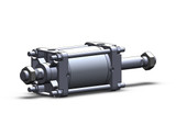 SMC CDA2WB100-75Z Air Cylinder, Tie Rod