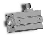 SMC CDBQ2A50-25DC-HL-M9PSAPC Cyl, Compact, Locking, Sw Capable