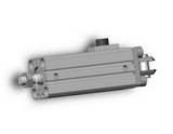SMC CDBQ2D20-25DCM-HN Cyl, Compact, Locking, Sw Capable