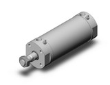 SMC CDG5BA100TNSV-150 Cg5, Stainless Steel Cylinder