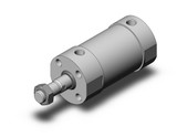 SMC CDG5BN63TNSR-25 Cg5, Stainless Steel Cylinder