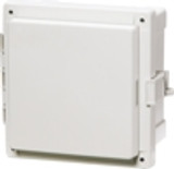 Fibox AR664CHL Hinged Opaque Cover with Plastic Quick Release Latch