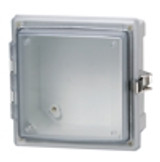 Fibox AR664CHSSLT Hinged Clear Cover with S.S. Lockable Latch