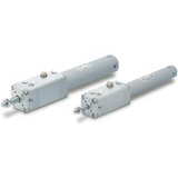 SMC CDNGLN20-200-D-H7A2LS Round Body Cylinder W/Lock