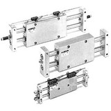 SMC CDPX2N25-25B-J79CL CX2 Series Slide Unit/Double Rod Type
