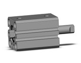 SMC CDQSWB16-15DC Cyl, Compact, Dbl Rod