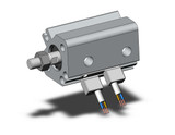 SMC CDQ2A12-10DMZ-M9PVSDPC Compact Cylinder
