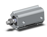 SMC CDQ2A16-20DMZ-M9PWSAPC Compact Cylinder, Cq2-Z