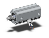 SMC CDQ2A16-25DMZ-M9PVZ Compact Cylinder, Cq2-Z