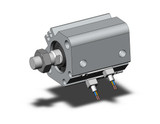SMC CDQ2A20-10DMZ-A93VL Compact Cylinder, Cq2-Z