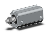 SMC CDQ2A20-25DMZ-M9PWMAPC Compact Cylinder