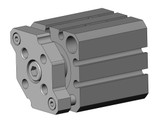 SMC CDQMB25-10-A93 Compact Cylinder W/Guide
