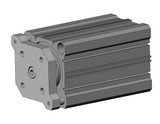 SMC CDQMB80TN-100 Compact Guide Rod Cylinder, Cqm