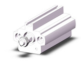 SMC CDQP2B12-25DM Compact Cylinder, Cq2
