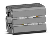 SMC CDQSB25-20D-A93 Cylinder, Compact