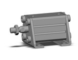 SMC CDQSL20-20DM Compact Cylinder