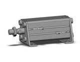 SMC CDQSL25-50DCM-A90VL Cylinder, Compact