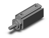SMC CDJP2B16-25D-B round body cylinder pin cylinder, double acting, sgl rod