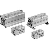 SMC CDLQB25-15D-F CLQ Series Compact Cylinder With Lock Double Acting,Single Rod
