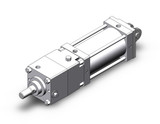 SMC CDNSD125-200-D Power Lock Cylinder