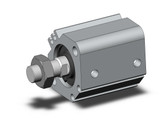 SMC CDQ2A25-10DMZ Compact Cylinder
