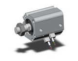 SMC CDQ2A25-15DMZ-M9BWVMDPC Compact Cylinder, Cq2-Z