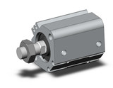 SMC CDQ2A25-15DMZ-M9BZ Compact Cylinder
