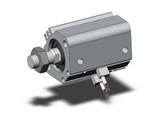 SMC CDQ2A25-20DCMZ-M9PVMAPC Compact Cylinder, Cq2-Z