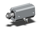 SMC CDQ2A25-30DCMZ-A90VL Compact Cylinder, Cq2-Z