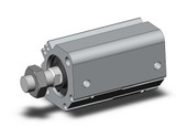 SMC CDQ2A25-30DCMZ-M9PSBPC Compact Cylinder, Cq2-Z