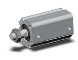 SMC CDQ2A25-30DMZ-M9NAL Compact Cylinder, Cq2-Z